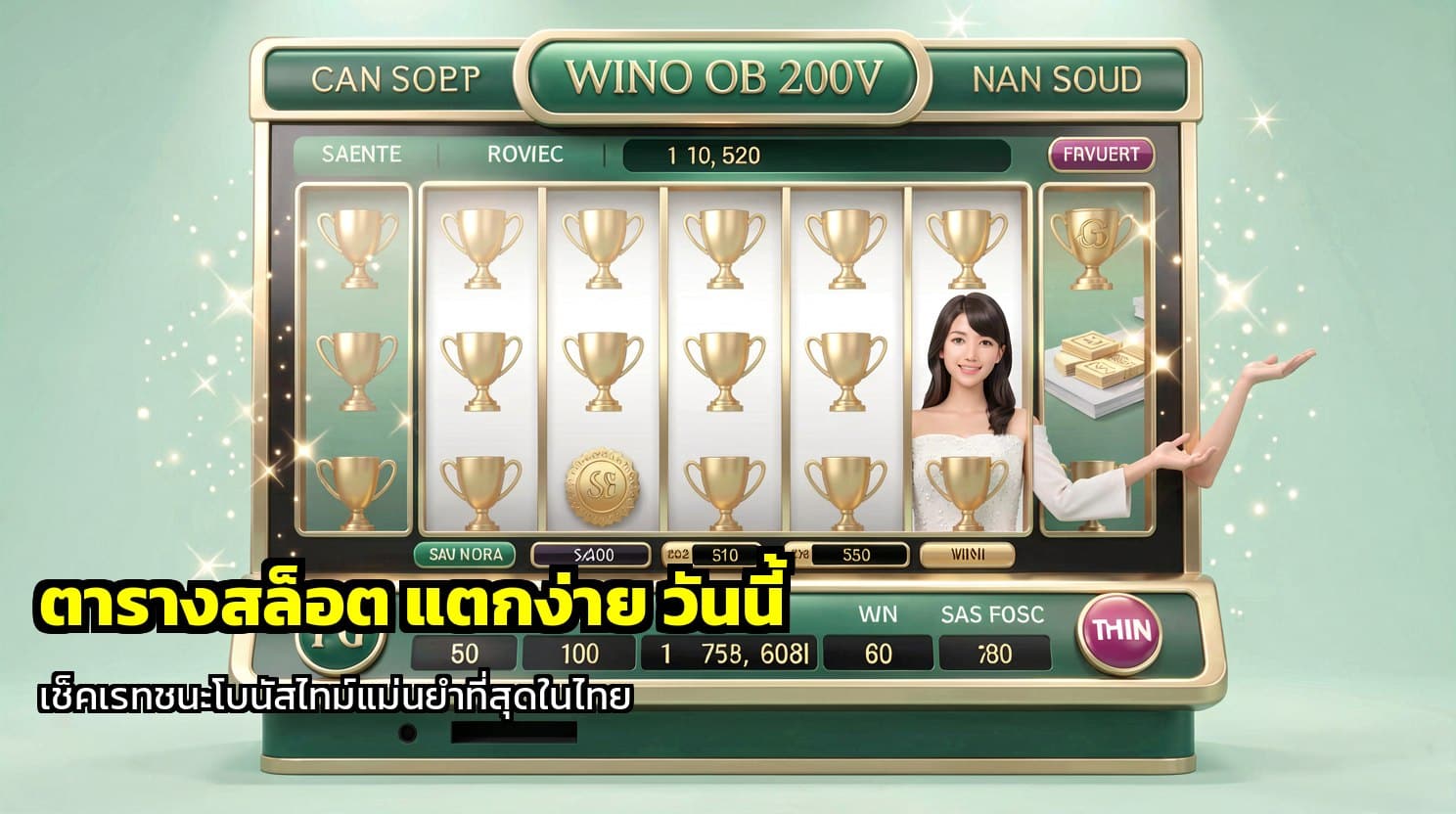 ตารางสล็อต แตกง่าย วันนี้