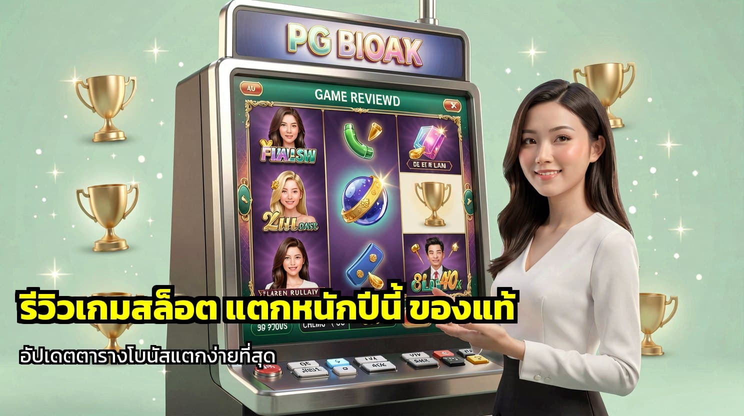 รีวิวเกมสล็อต แตกหนักปีนี้