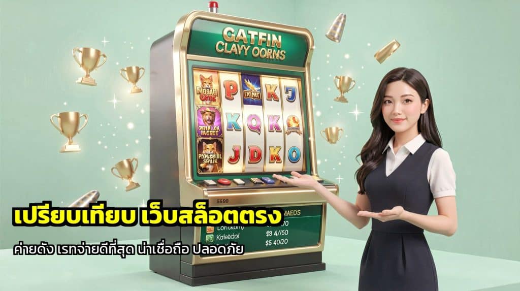 เปรียบเทียบ เว็บสล็อตตรง